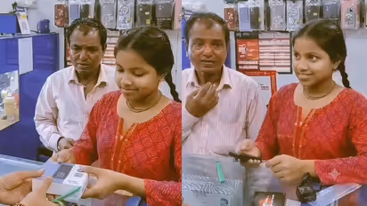 A Simple Keypad Phone, A Priceless Smile, Father-Daughter Video Goes Viral