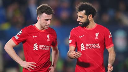 Diogo Jota and Mohammed Salah