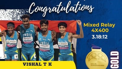 Asian Athletics Championships India wins gold in 4x400m