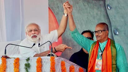 PM Modi campaigning for Sadanandan master