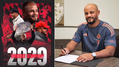 Bayern Munich extend Vincent Kompany's contract until 2029