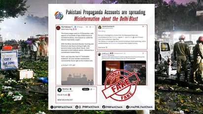 PIB slams Pakistani propoganda on Delhi Red Fort blast