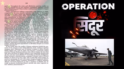 US Report Fuels Operation Sindoor Debate