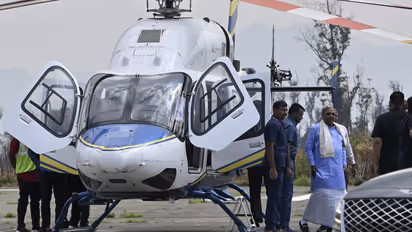 cm siddaramaiah helicopter