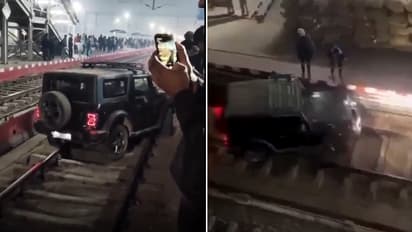 65-Year-Old Drives Thar Onto Dimapur Railway Tracks