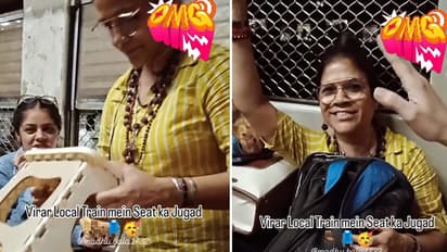 Mumbai local train hack goes viral