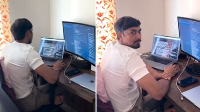 Corporate Employee Takes Leave to Complete Pending Work