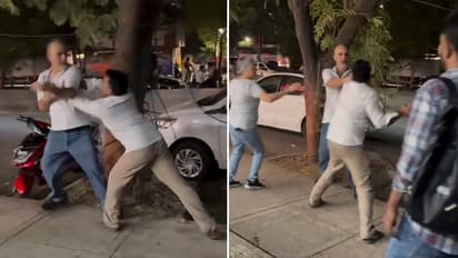 Thane SHOCKER! 70-Year-Old Injured After Alleged Assault by Cab Driver Over Spitting Dispute; Video Goes Viral