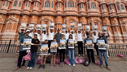 Plog Run at Hawa Mahal