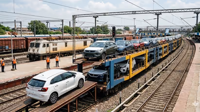 How to Parcel Car by Train