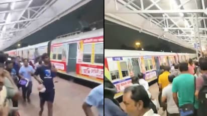Kolkata Viral Video: Sparks, Smoke And Chaos After Overhead Wire Snaps At Dakshineswar Railway Station | WATCH
