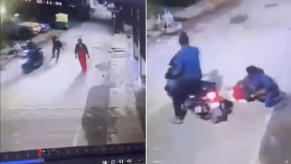 Bengaluru Horror: Woman Attacked, Dragged on Road as Bikers Snatch Mangalsutra; Terrifying CCTV Video Goes Viral