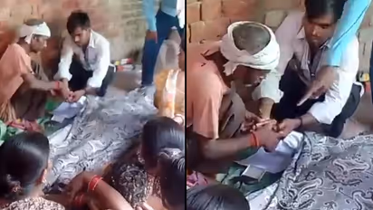 UP SHOCKER! Dead Man’s Thumbprint on Blank Papers? Lucknow Viral Video Sparks Property Dispute Probe