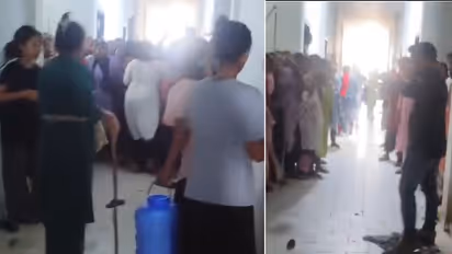 Andhra Pradesh Hostel Horror: Missing Phone Dispute Escalates Into Clash Between Student Groups | WATCH Viral Video