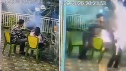Darjeeling Honeymoon Horror: Newlywed Woman Engulfed in Flames During Barbecue, CCTV Video Goes Viral