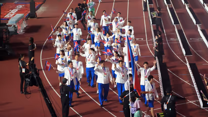 North Korea Delegation at Asian Games 2026