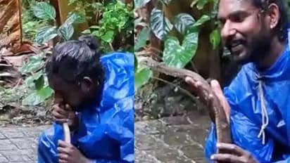 Kerala Snake Rescue Video