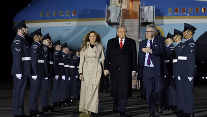 Trump UK visit helicopter issue, Melania safe after switch