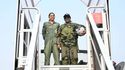 President Droupadi Murmu Flies Rafale Fighter 