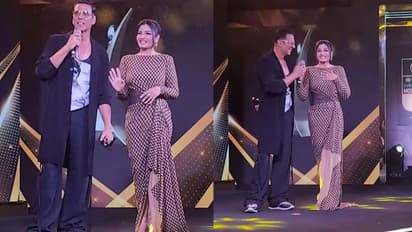 Ex couple Raveena Tandon and Akshay Kumar spotted together