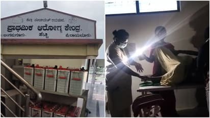 Pregnant woman delivery mobile light