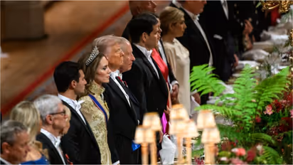 Trump at Windsor Castle UK state dinner praises honor