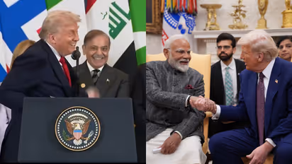 Trump praises PM Modi as “very good friend” with Shehbaz Sharif present