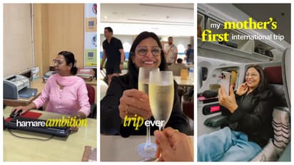 Daughter buys business class ticket for mother's first international flight