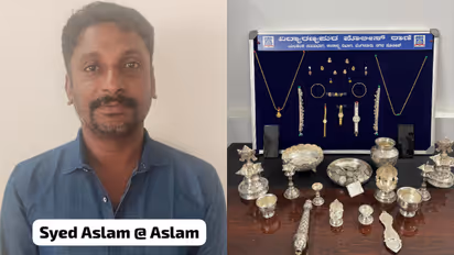 Bengaluru Police arrest serial thief Syed Aslam Pasha after 150 thefts