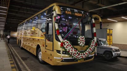 KSRTC Flybus to Davangere launched from Bengaluru Airport