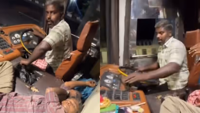 Bengaluru private bus driver and conductor allegedly drunk on duty