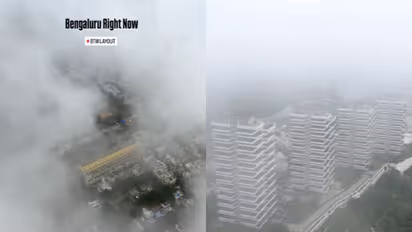 Bengaluru Weather Aerial view