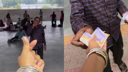 Dad hands money to daughter after misreading her Korean finger-heart gesture
