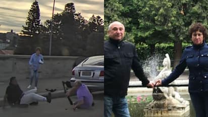 Dashcam captures couple confronting gunman during Bondi Beach attack