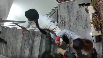 CCTV footage shows tenants allegedly assaulting landlord’s family in Ghaziabad