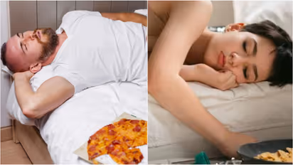 Sleeping in Bed