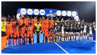 INDIA JUNIOR MEN AND WOMEN HOCKEY TEAM