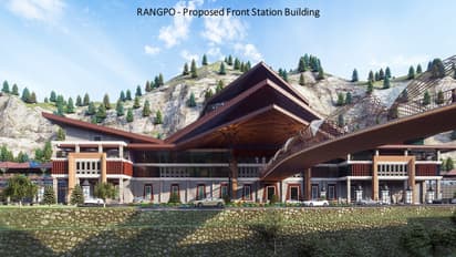 PM Modi will lay the foundation stone of Sikkim s first railway station Rangpo on Monday bsm