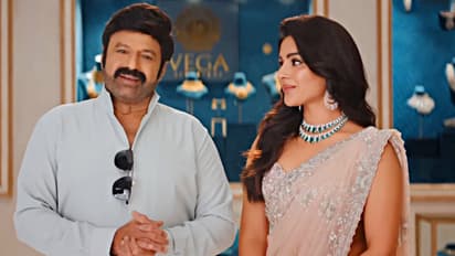 Samyuktha Menon Touches Balakrishna Feet Video Goes Viral 