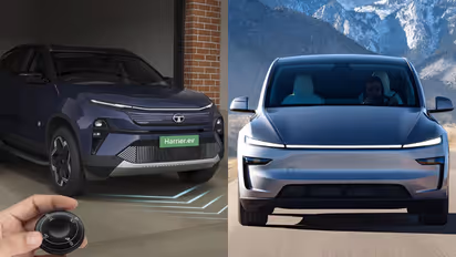 Tesla Modey Y vs Tata harrier ev 