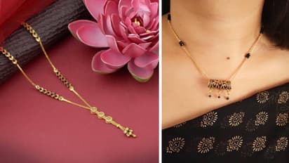 1 Gram Gold Plated Mangalsutra latest design