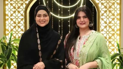 Zareen Khan and Sana Khan