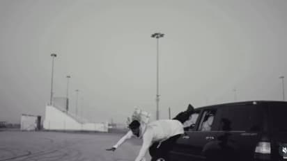 emiway bantai stunt accident