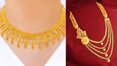 1 gram gold plated heavy necklace