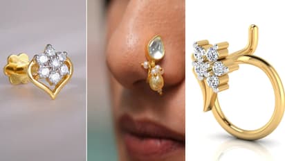 14KT and 18KT Gold Nose Pins under 2000