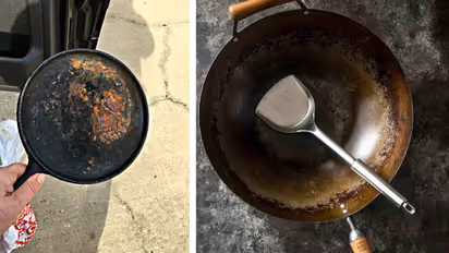 cooking in rusty utensils