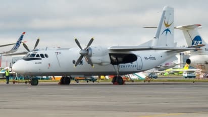 An 24 passenger plane