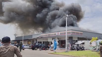 Cambodia attacked Gas station in Thailand
