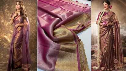 Buy Trendy Banarasi Tissue Saree Designs 