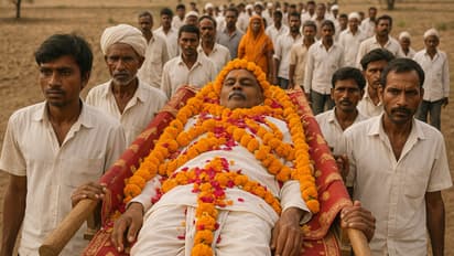Live man funeral procession MP